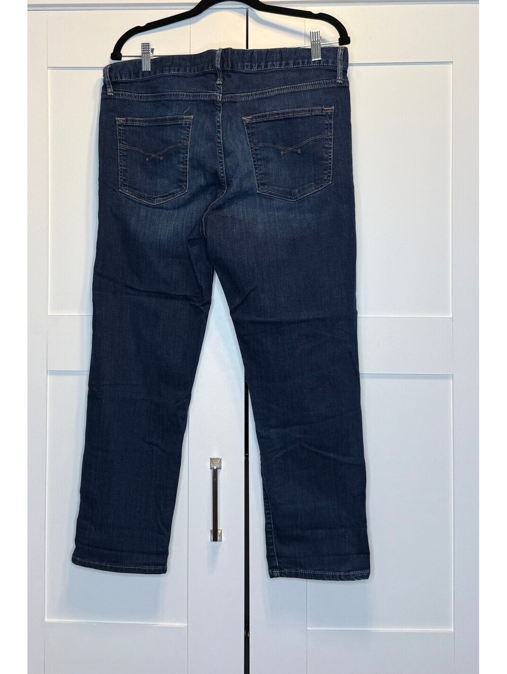 GAP Women's Dark Wash Sexy Boyfriend Jeans Size 32/14 - Picture 2 of 6
